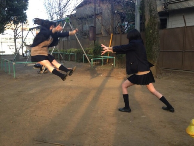 Japanese schoolgirls mastered super supernatural forces 5